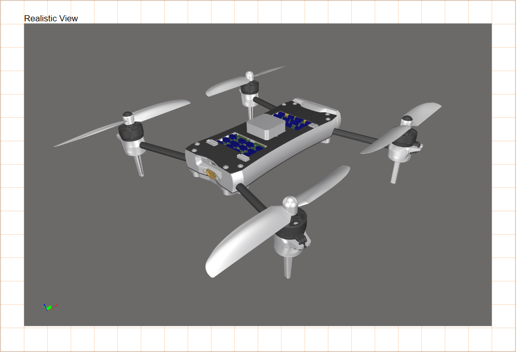 A placed board realistic view A placed board realistic view