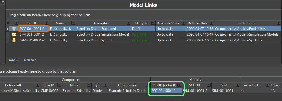 Model link and assignments are updated with the latest revision after the release process completes. Model link and assignments are updated with the latest revision after the release process completes.